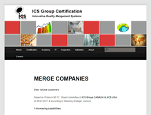 Tablet Screenshot of icsgroup.org